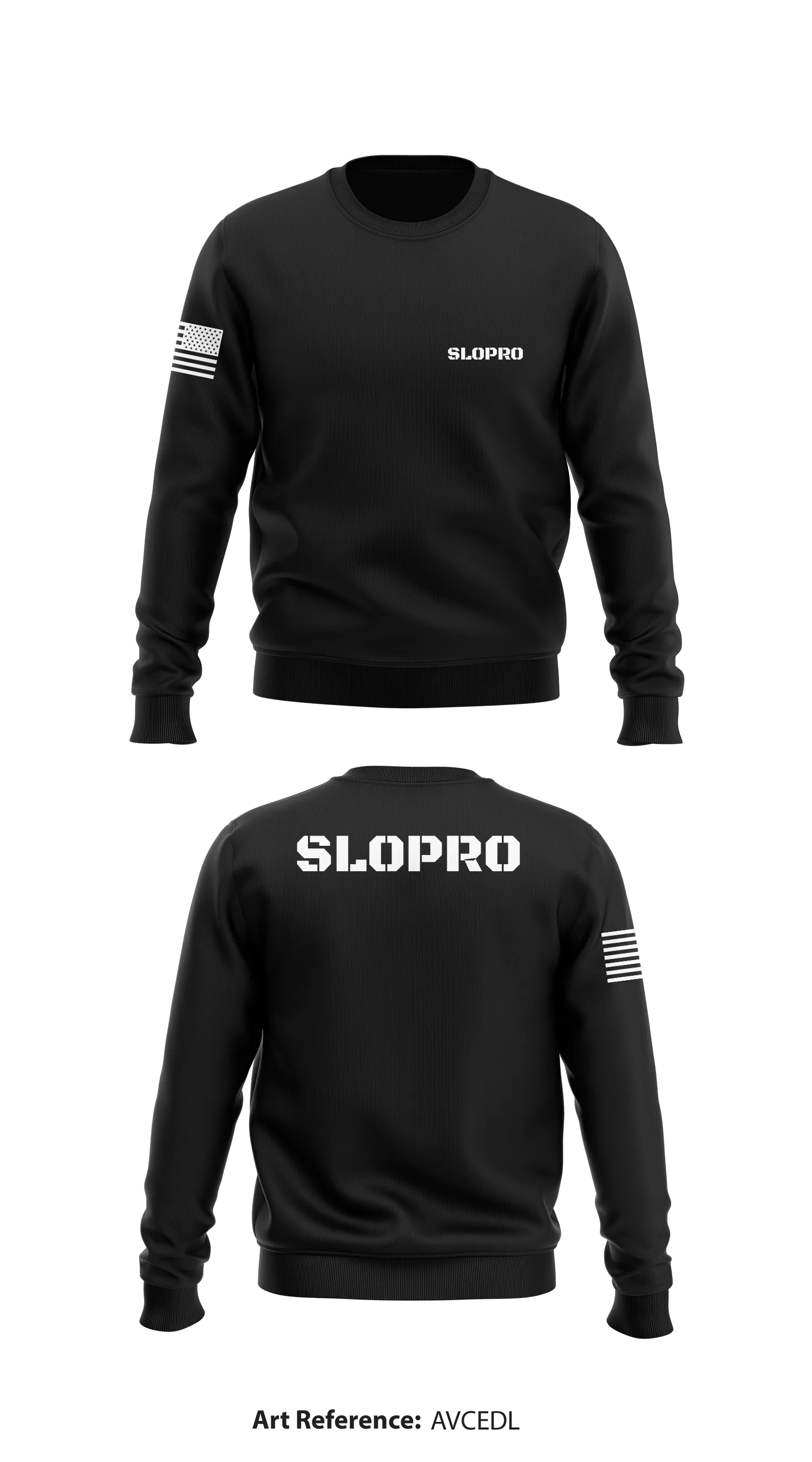 SLOPRO Core Men's Crewneck Performance Sweatshirt - AVcedL