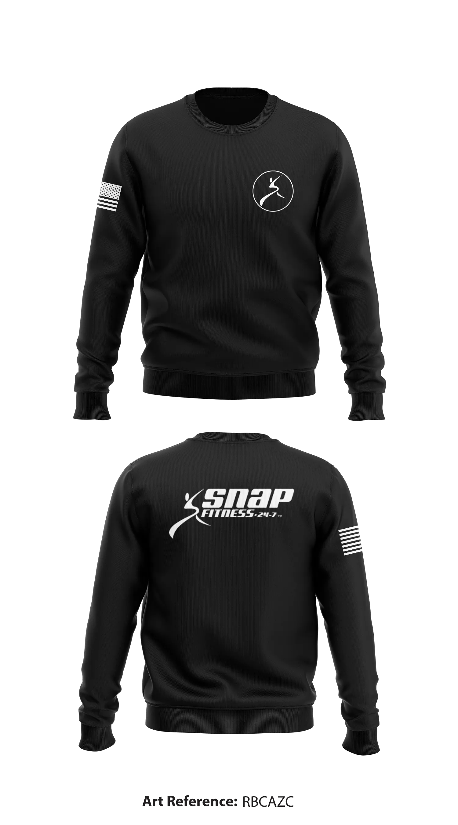 Snap Fitness Columbus Store 1 Core Men's Crewneck Performance Sweatshirt - rbcAZC