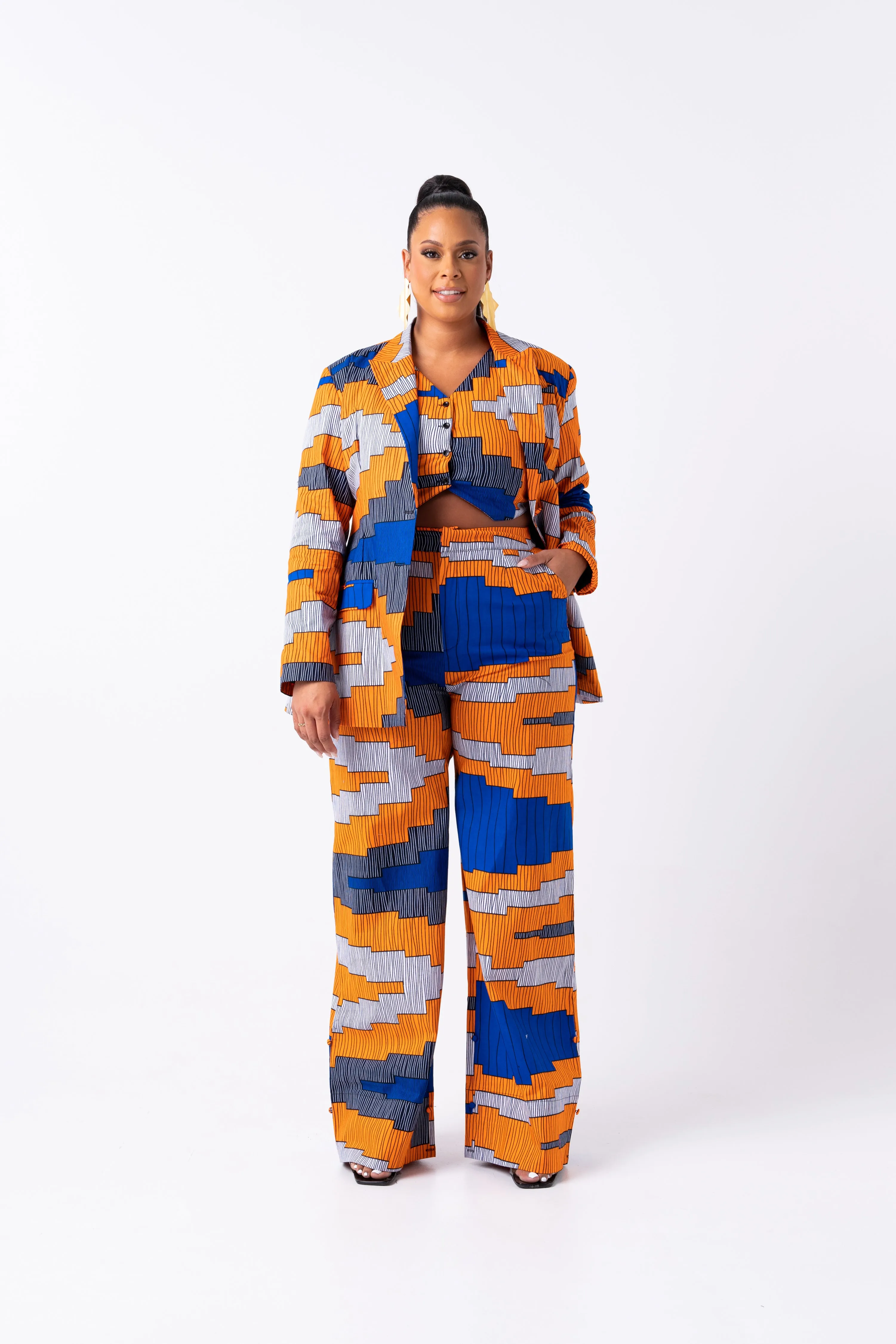SOMIE African print BLAZER