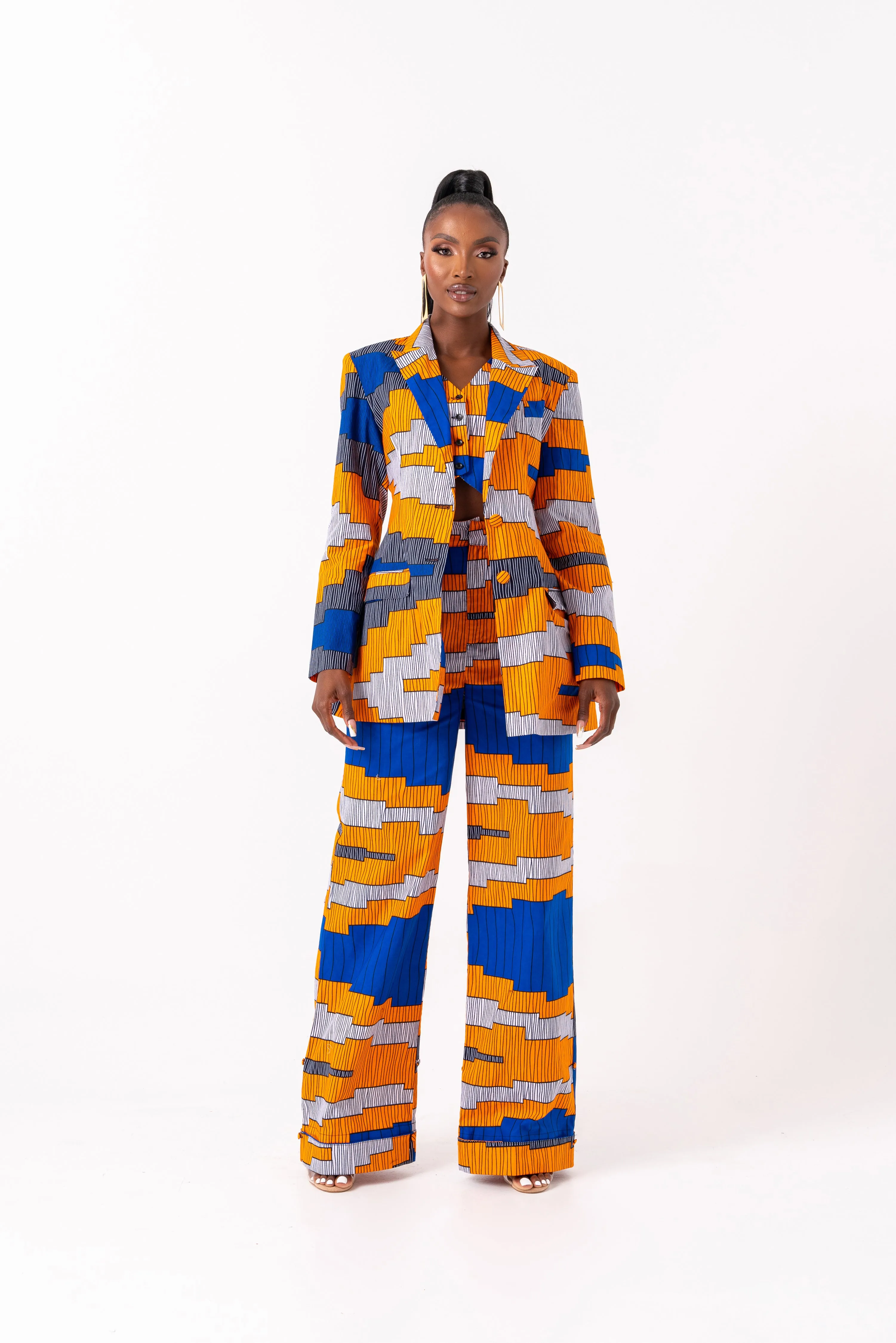 SOMIE African print BLAZER
