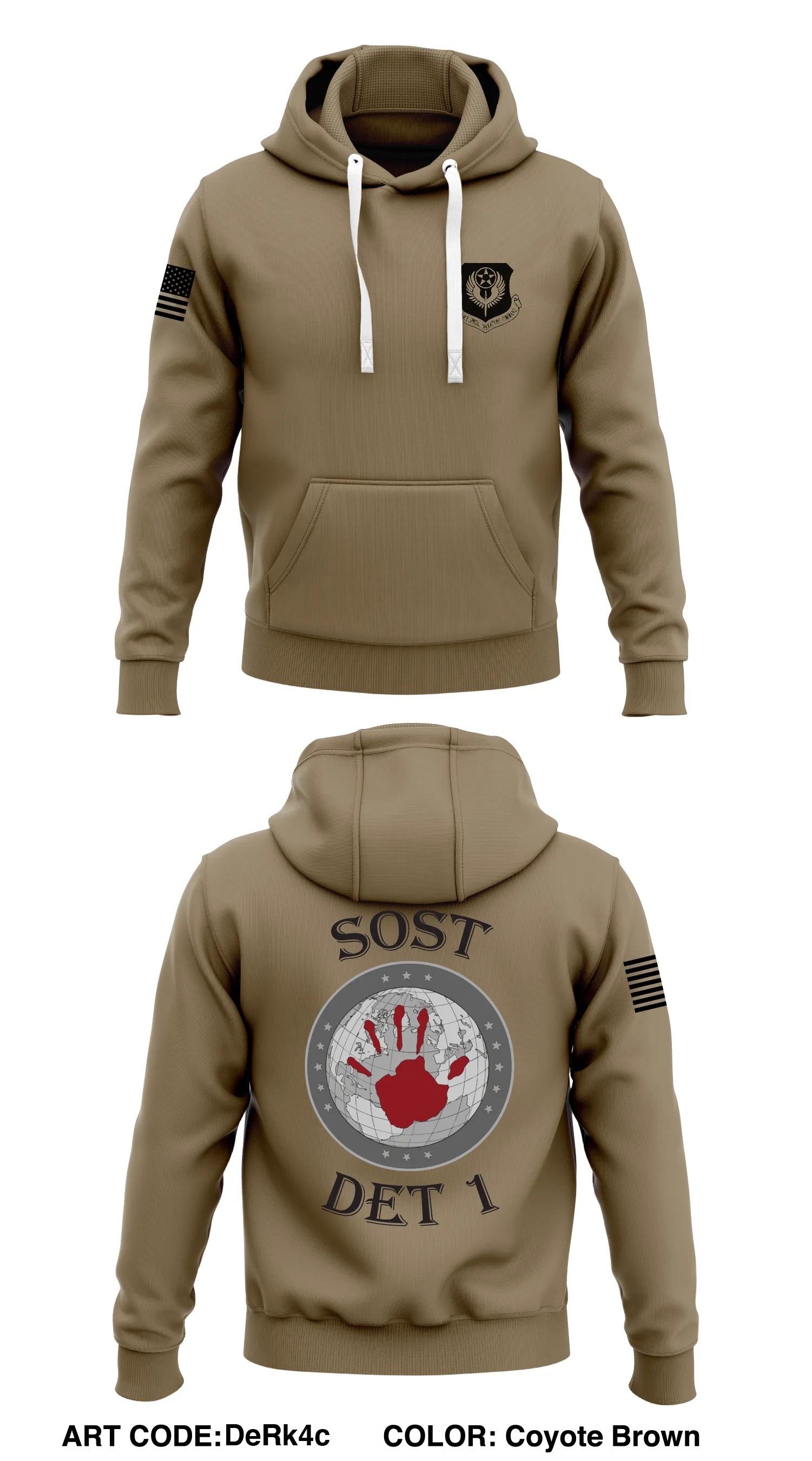 SOST DET 1 Store 1  Core Men's Hooded Performance Sweatshirt - DeRk4c