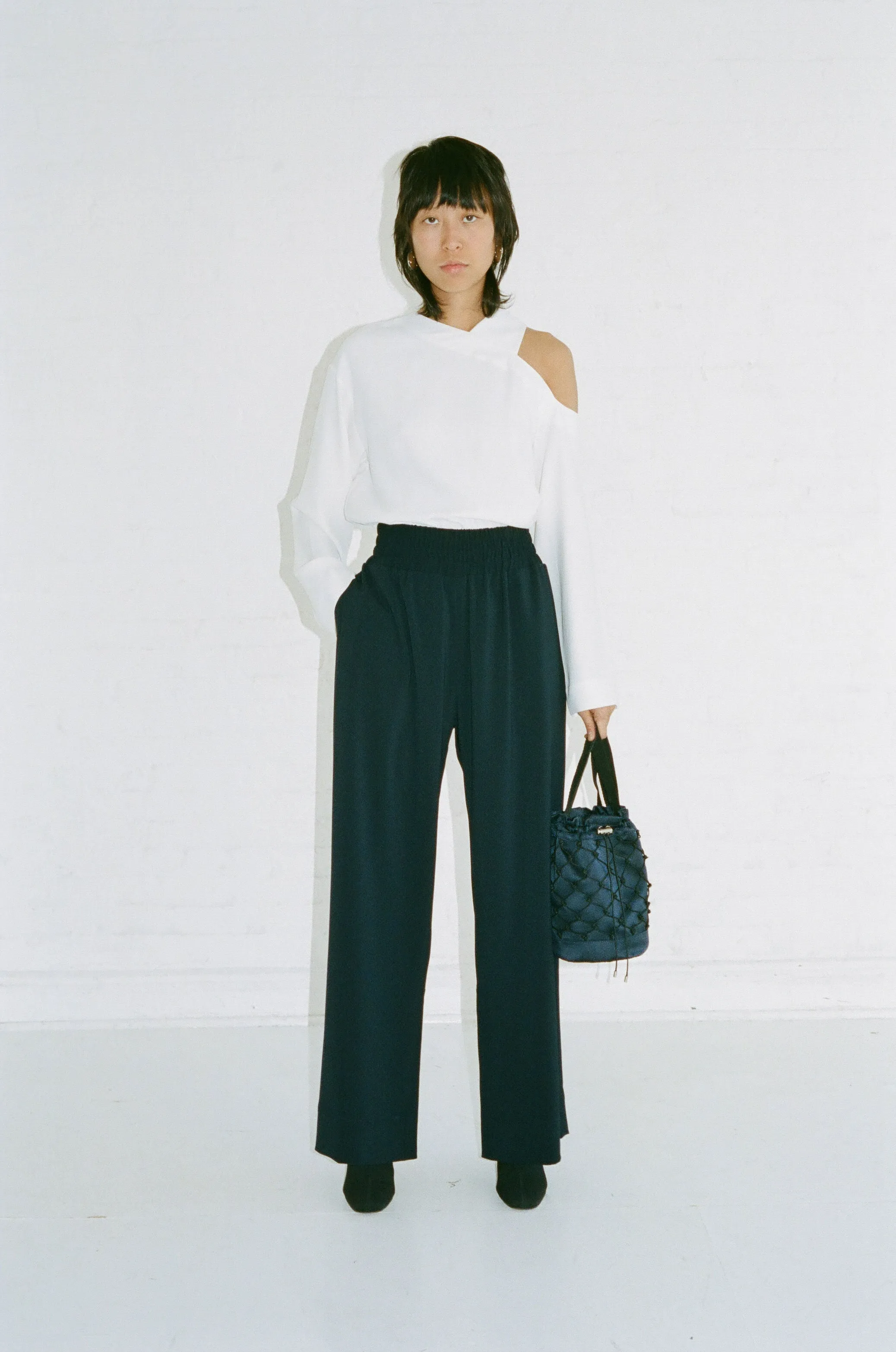 SPLIT HEM CULOTTE - MIDNIGHT