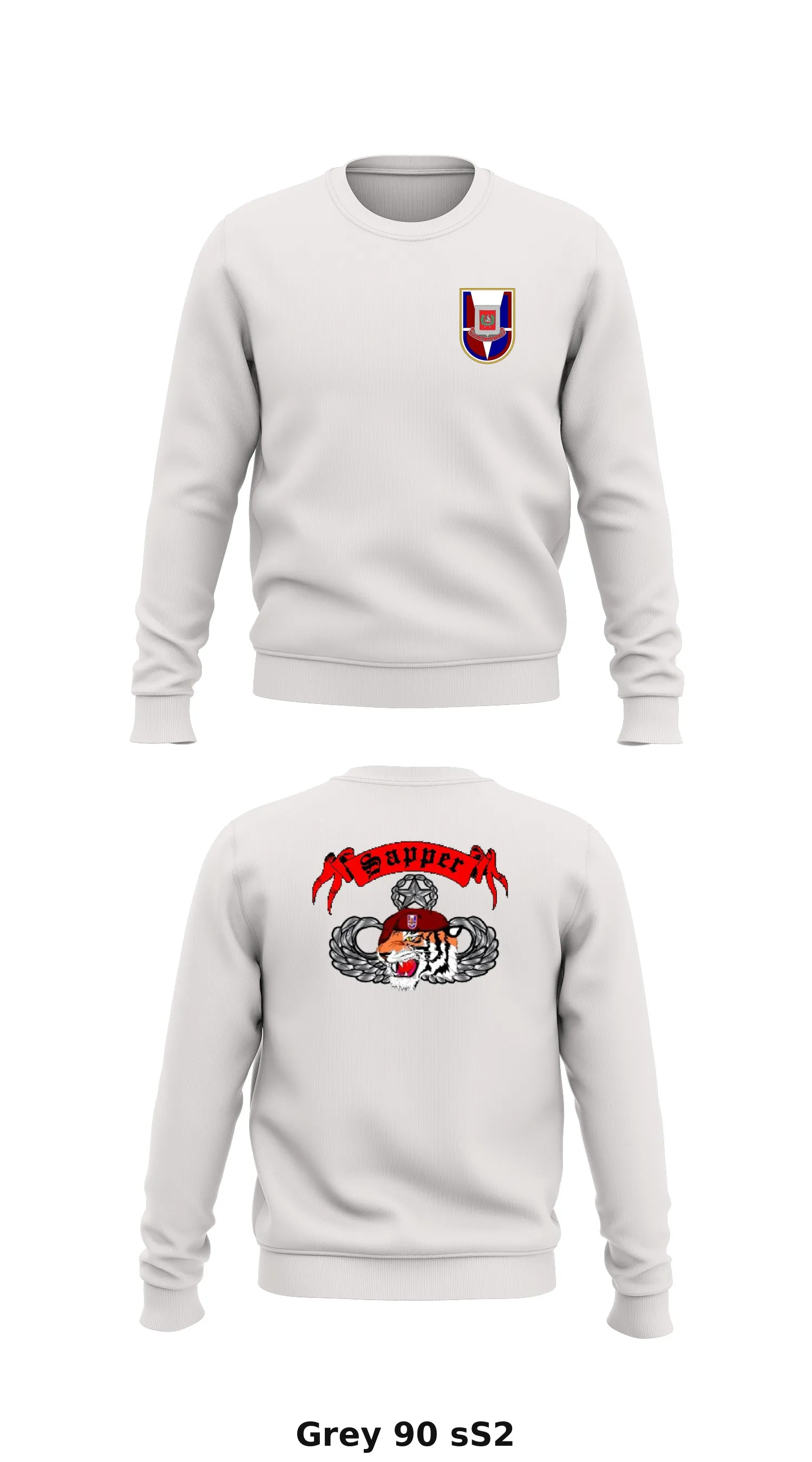 Store 1 Core Men's Crewneck Performance Sweatshirt - sS2