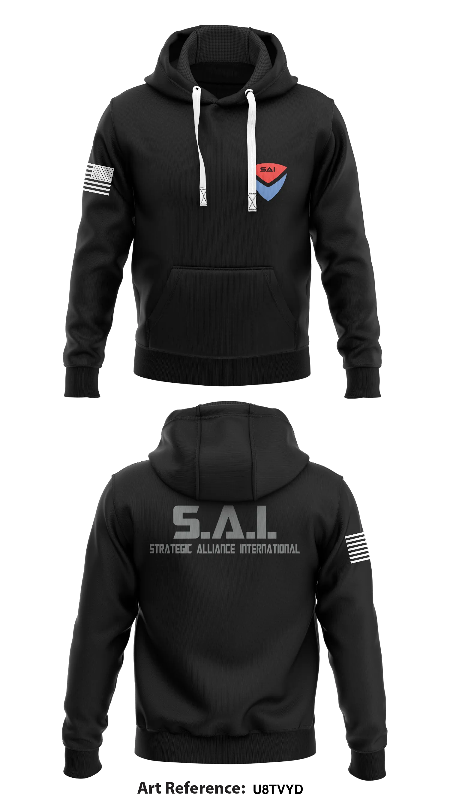 STRATEGIC ALLIANCE INTERNATIONAL Core Men's Hooded Performance Sweatshirt - u8TVYd