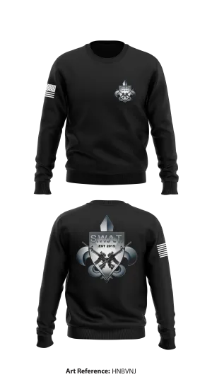 SWAT Store 2 Core Men's Crewneck Performance Sweatshirt - hnBvNj