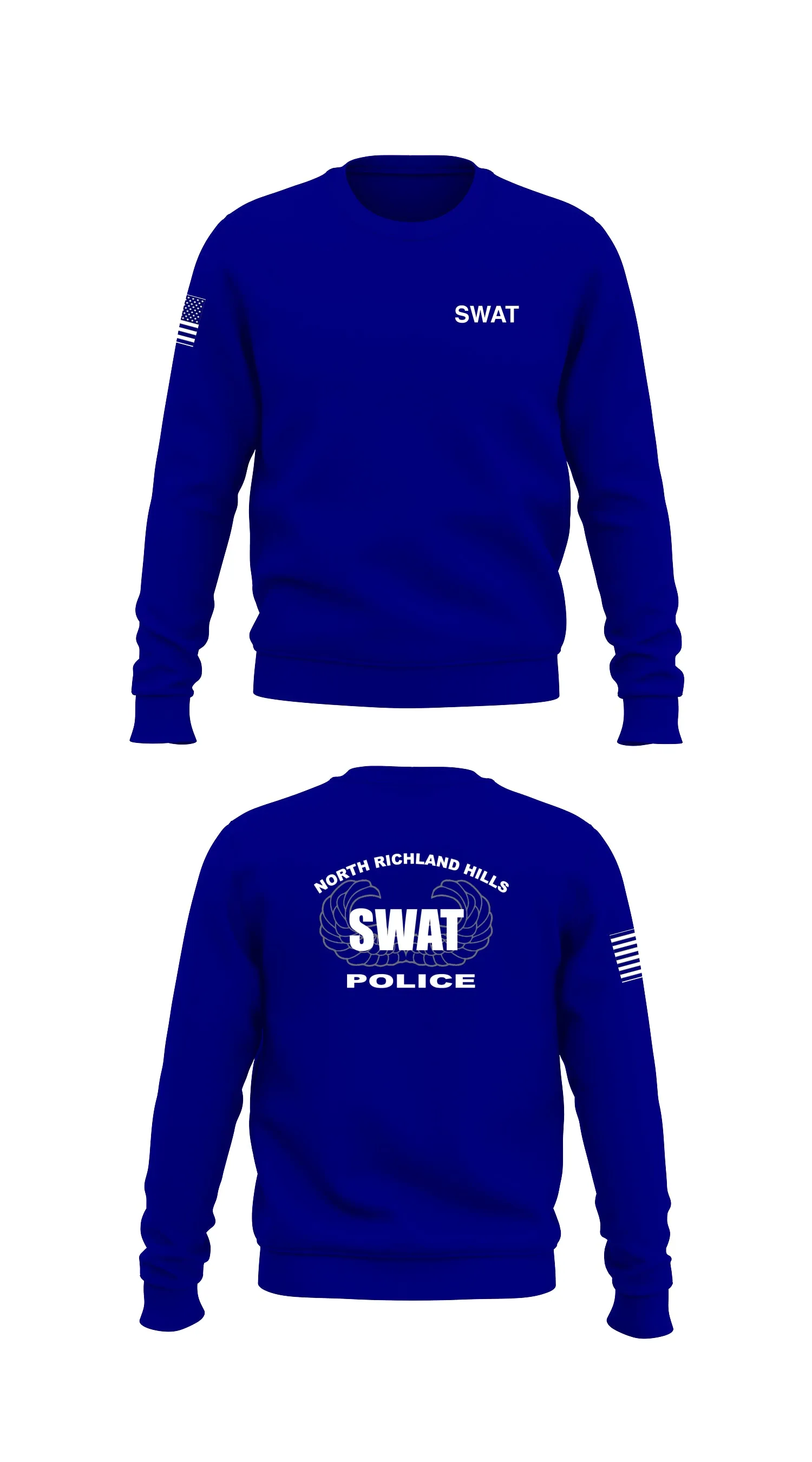 SWAT Store 4 Core Men's Crewneck Performance Sweatshirt - 36113256645