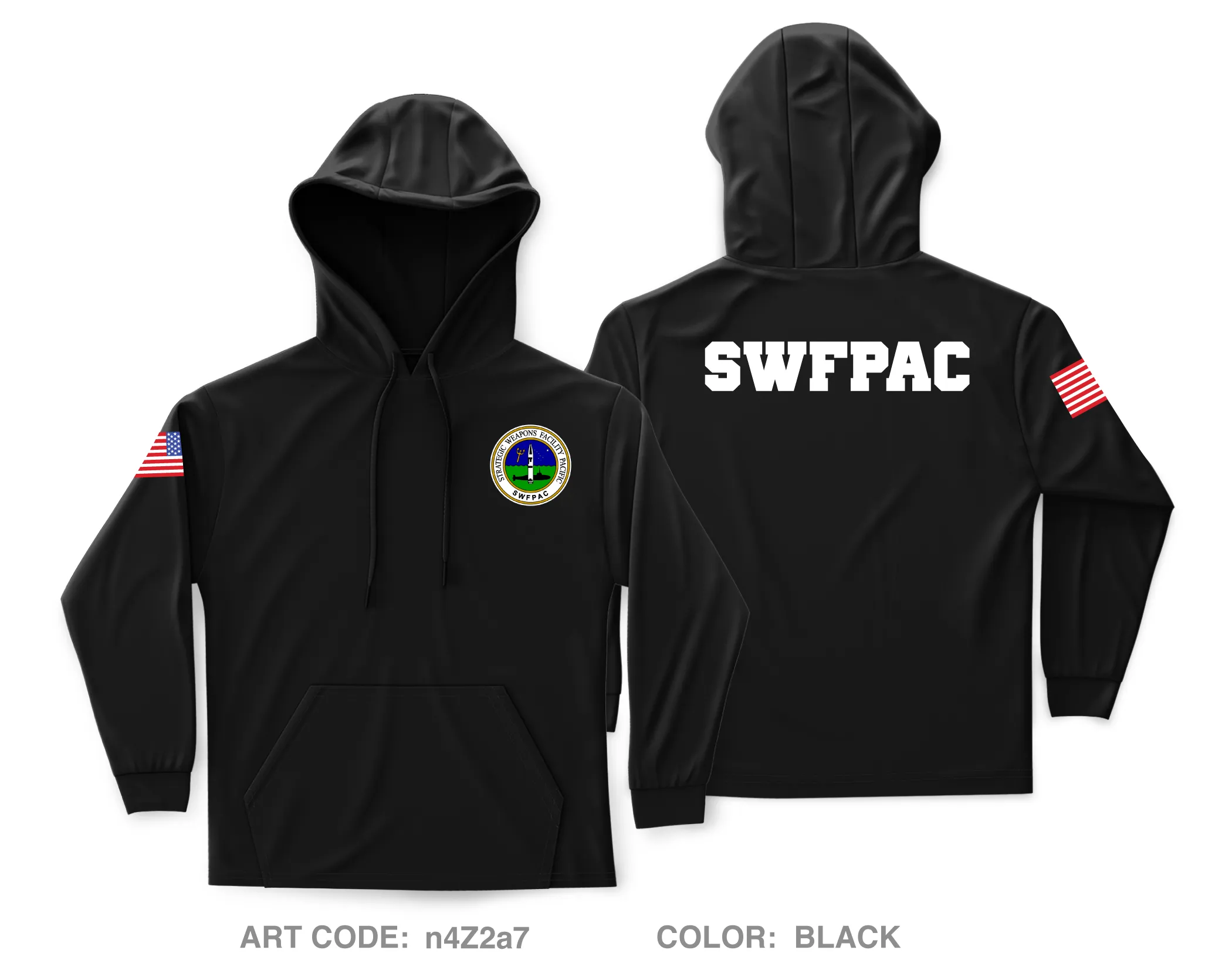 SWFPAC Core Men's Hooded Performance Sweatshirt - n4Z2a7