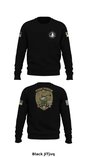 Task Force Coyote Store 1 Core Men's Crewneck Performance Sweatshirt - JlTjvq