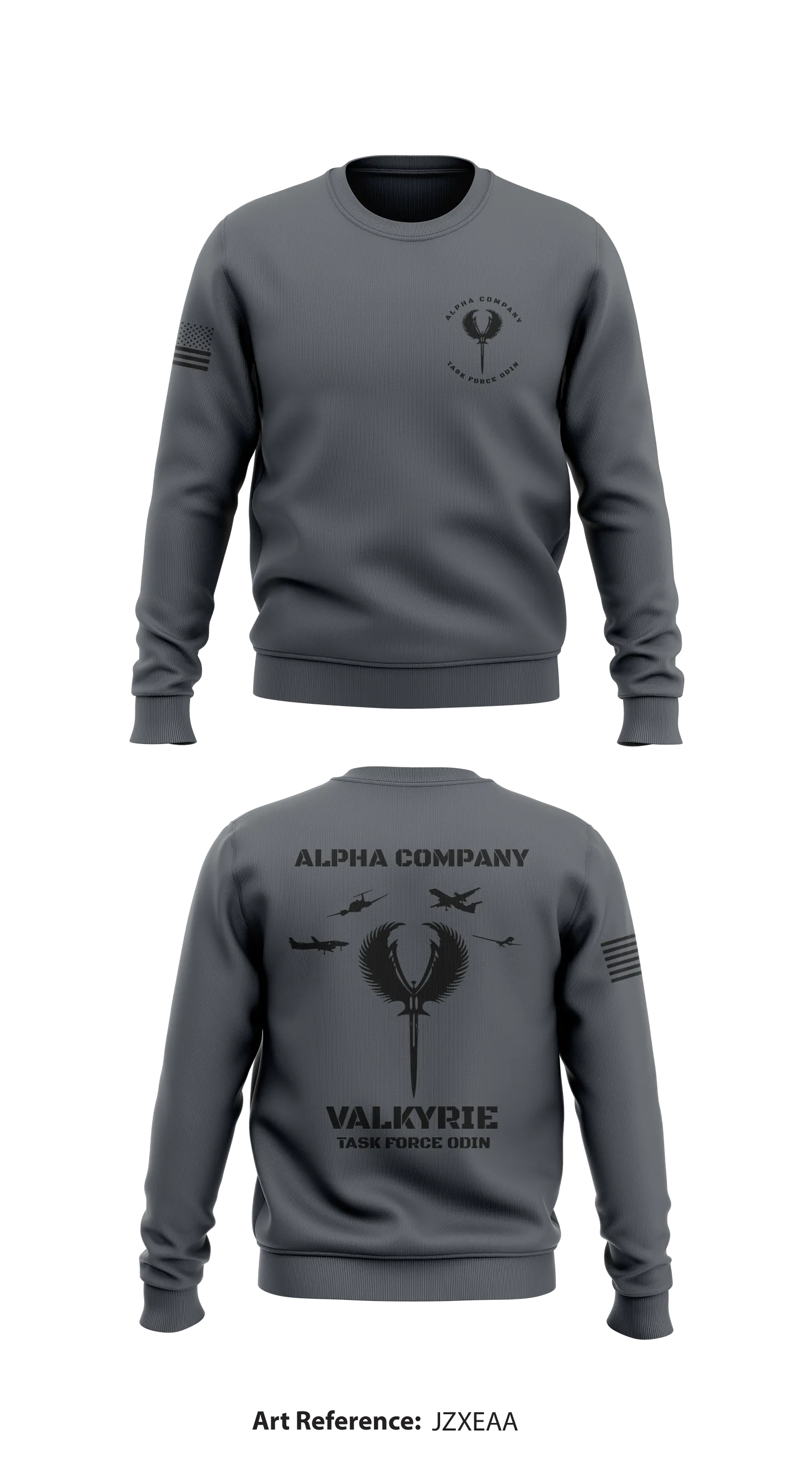 Task Force Odin Store 1 Core Men's Crewneck Performance Sweatshirt - JZxEaa