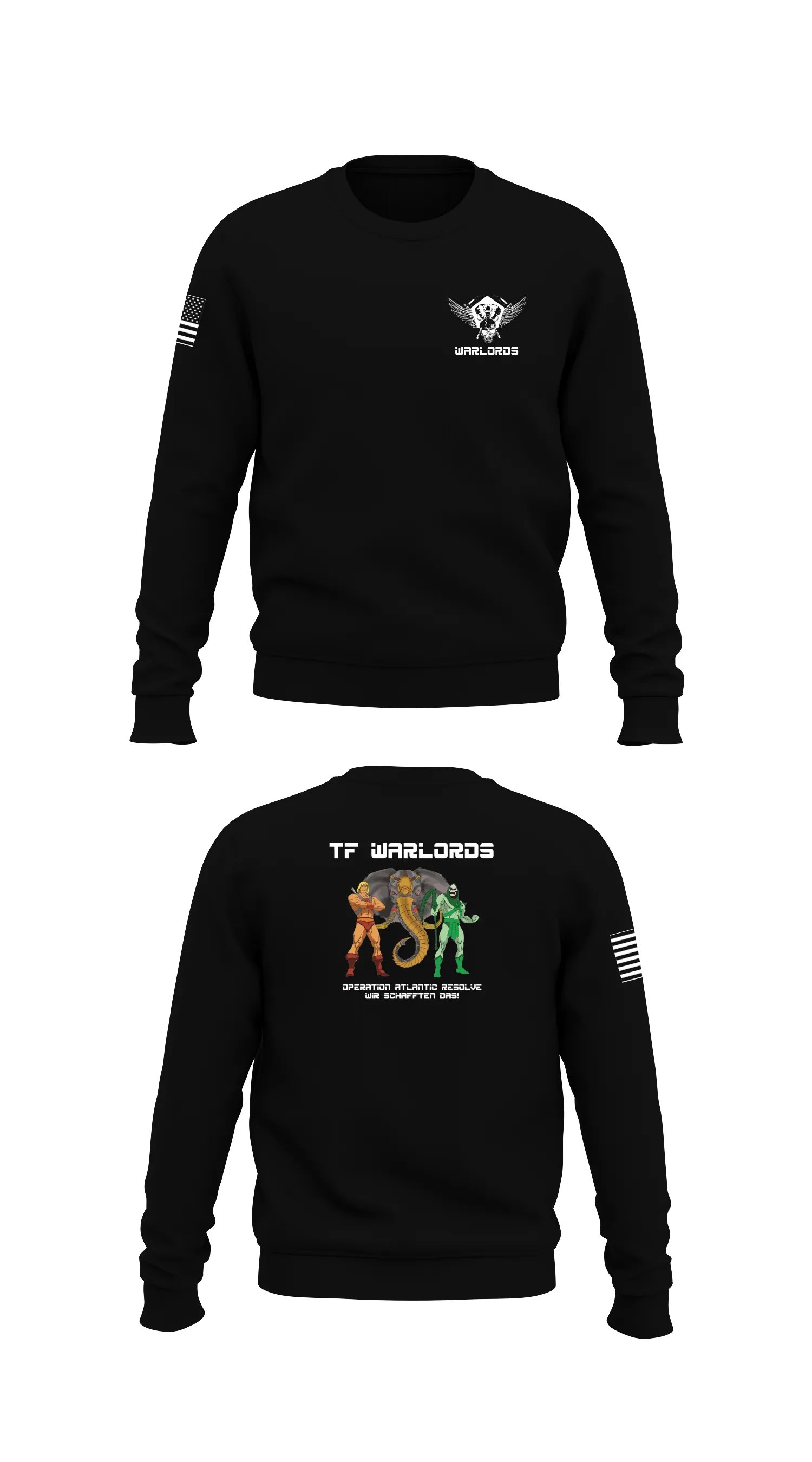 TF Warlords Store 1 Core Men's Crewneck Performance Sweatshirt - 34790241759
