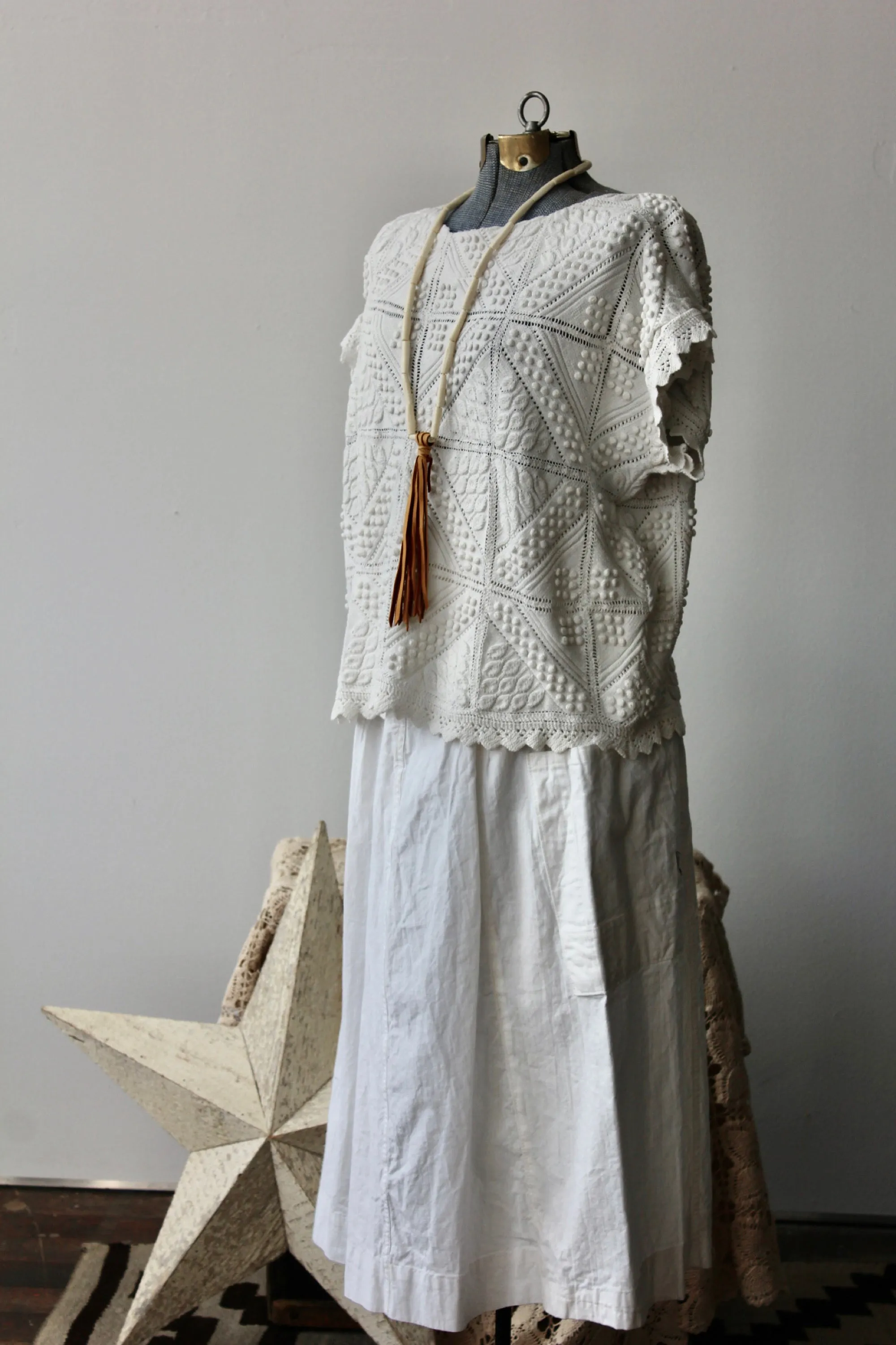 The Highlands Foundry Heirloom Crochet Top THF65
