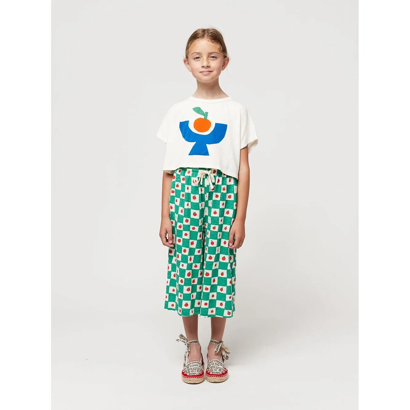 Tomato All Over Culotte Pants