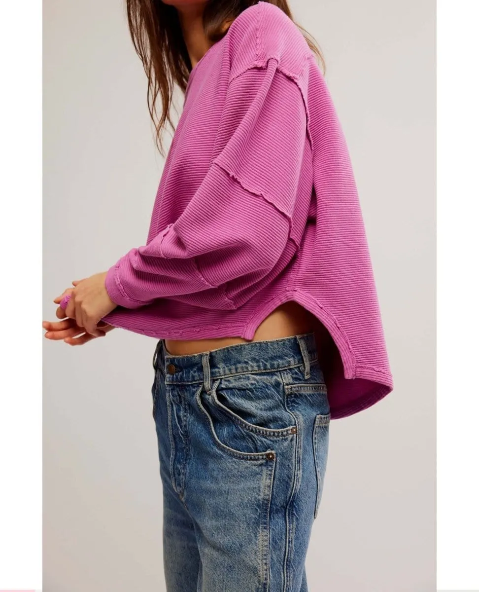 Total Eclipse Long Sleeve Tee in Fuji Flower