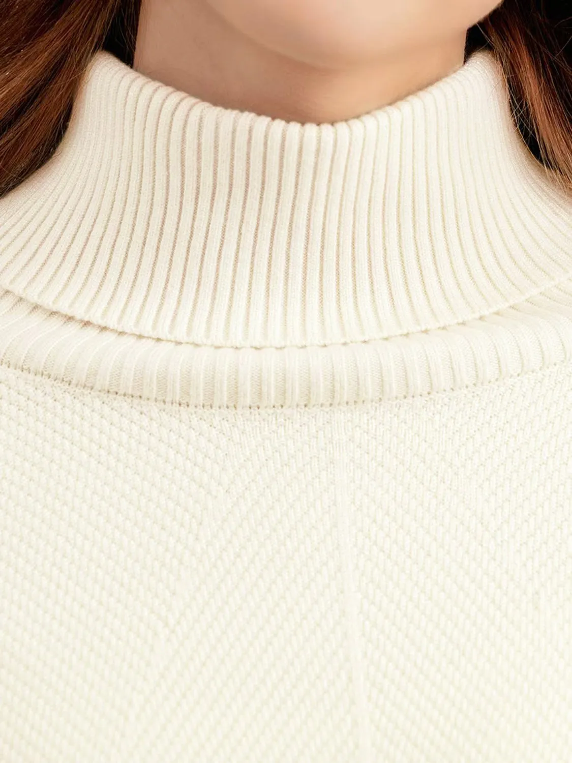 Turtleneck Raglan Sleeve Top and Pants Sweater Set