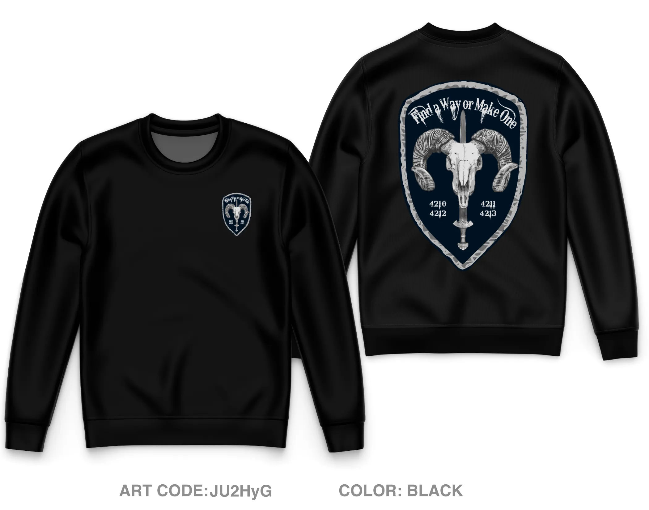 US ARMY2 Core Men's Crewneck Performance Sweatshirt - JU2HyG