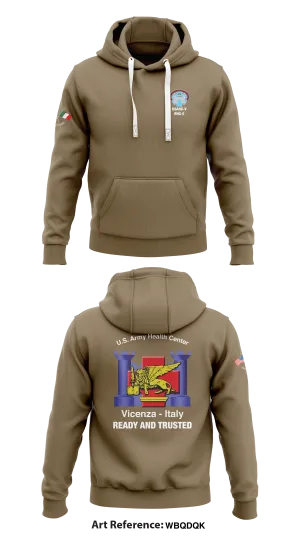 USAHC VICENZA  Store 1  Core Men's Hooded Performance Sweatshirt - wBqdQk