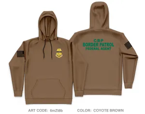 USBP Core Men's Hooded Performance Sweatshirt - 6mZt8b