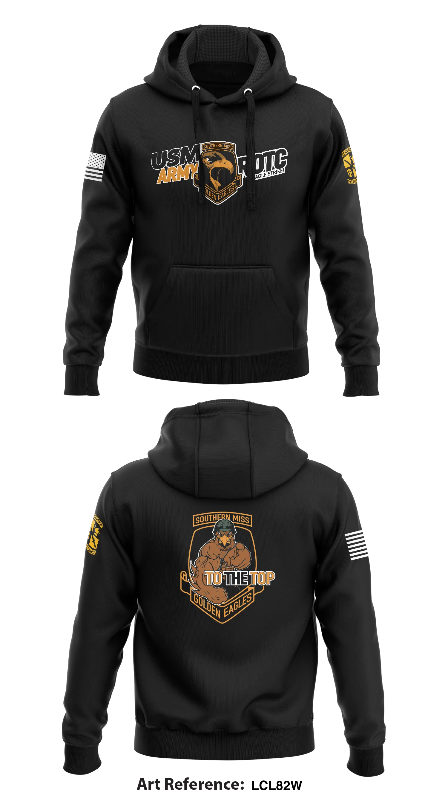 USM ROTC Store 1  Core Men's Hooded Performance Sweatshirt - LcL82w