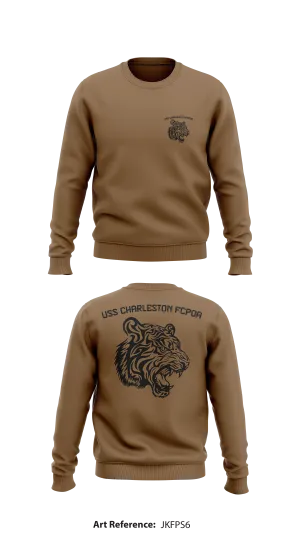 USS CHARLESTON FCPOA Store 1 Core Men's Crewneck Performance Sweatshirt - jkFpS6