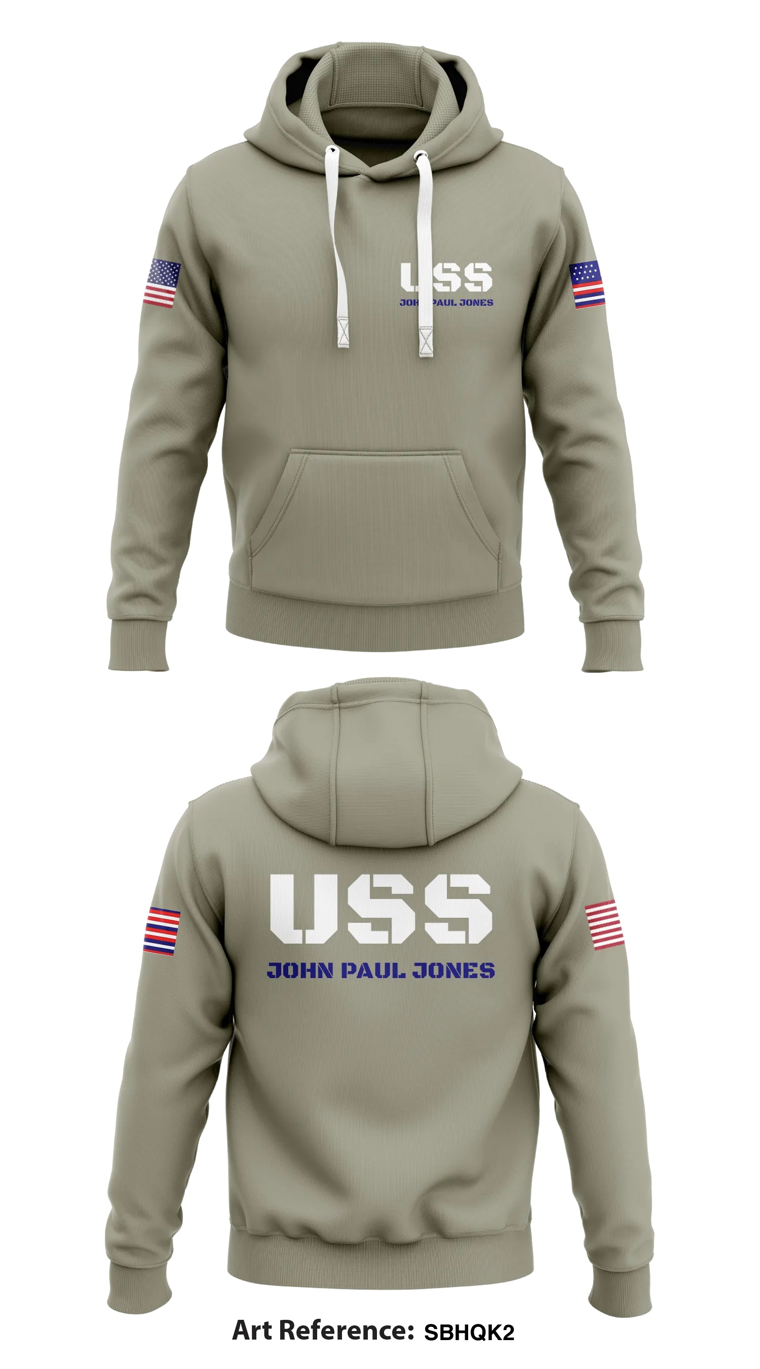 USS JOHN PAUL JONES  Store 1  Core Men's Hooded Performance Sweatshirt - sbHqk2