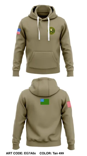 Vermont ARNG G4  Core Men's Hooded Performance Sweatshirt - EG7A6x