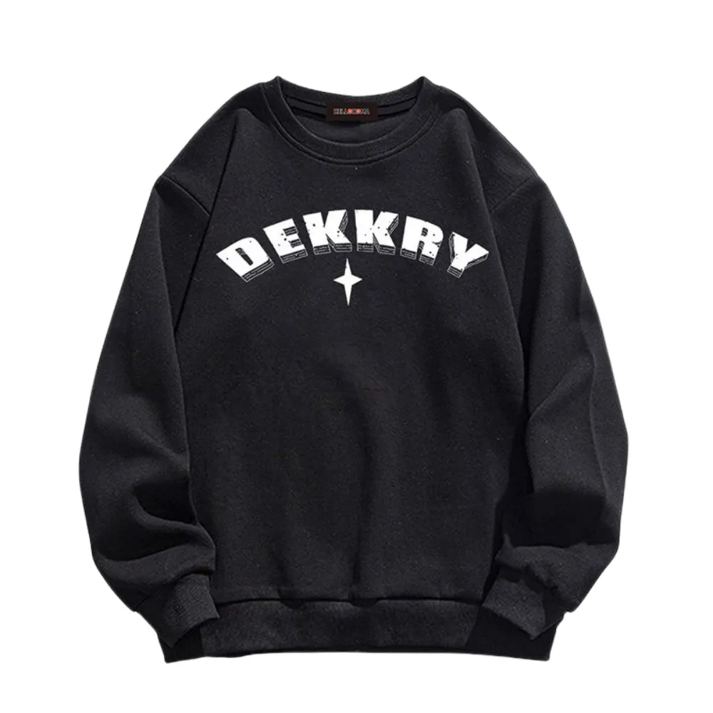 Vintage Loose Star Graphic Sweatshirt