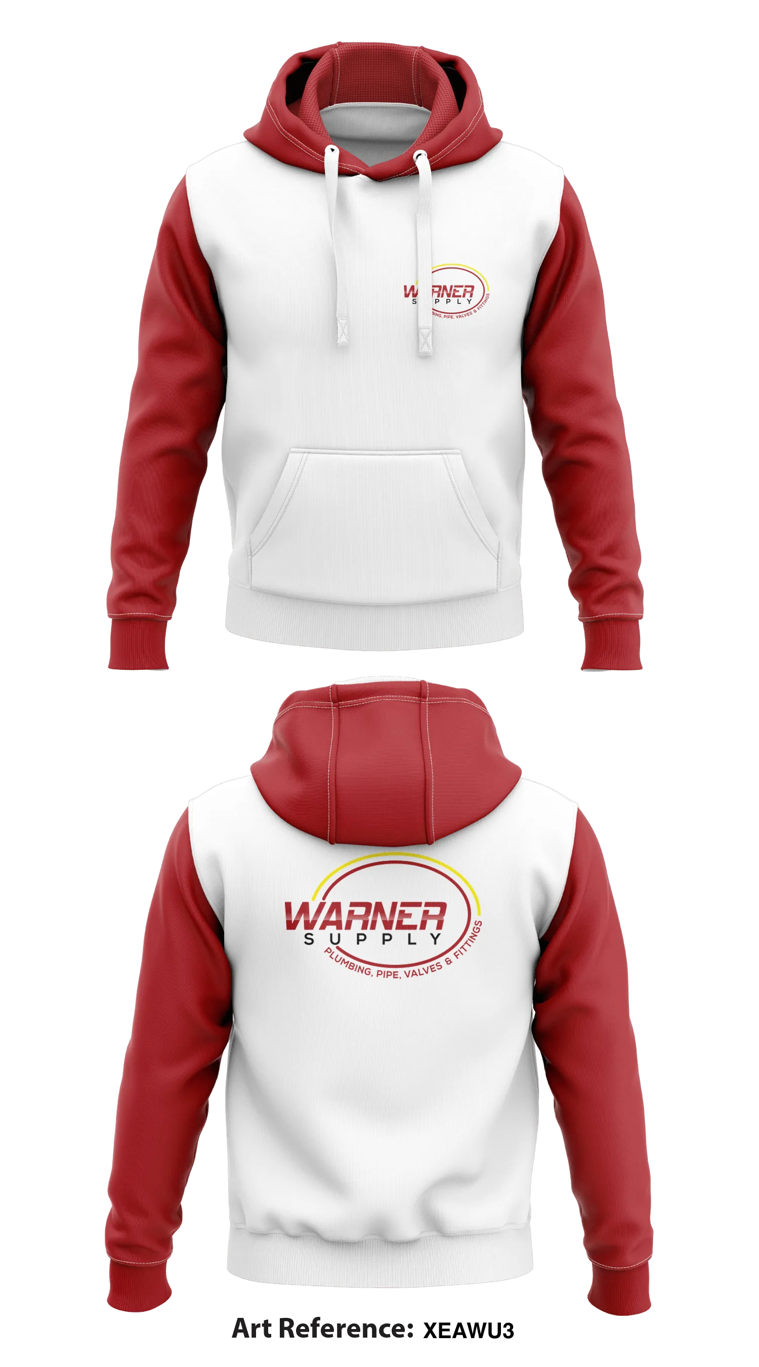 Warner Supply Store 1  Core Men's Hooded Performance Sweatshirt - xeaWu3