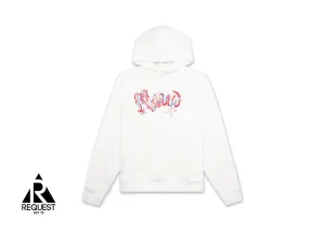 Whirl Logo Hooded Sweatshirt "White"
